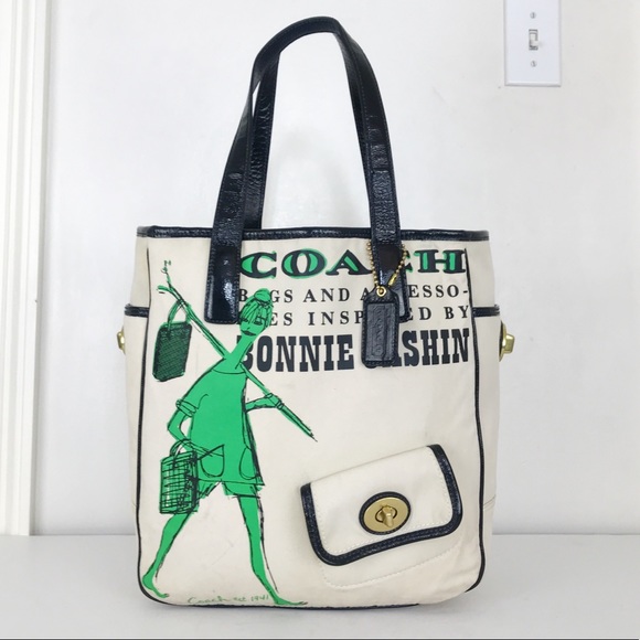 Coach Handbags - VERY RARE Coach Bonnie Cashin Canvas Tote Bag